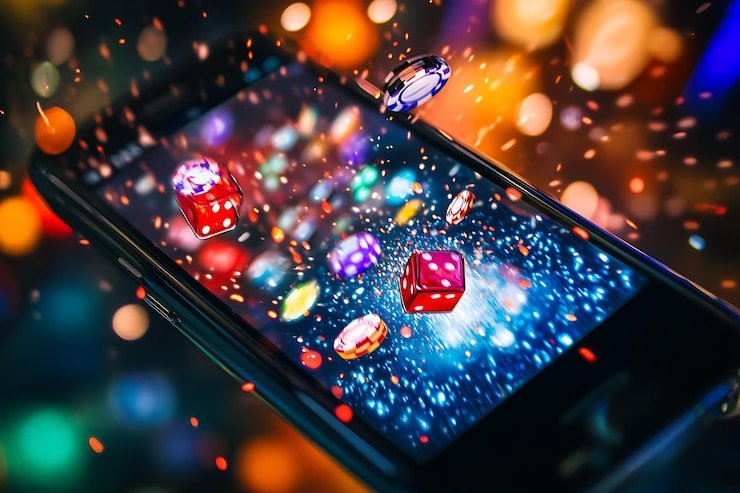 Hình ảnh trải nghiệm cá cược thể thao và casino tại 77king trên điện thoại di động